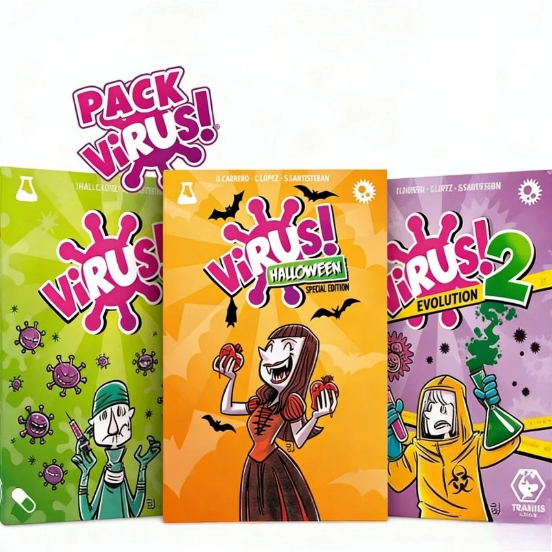 Board Game Viral - The latest virus infection card interactive