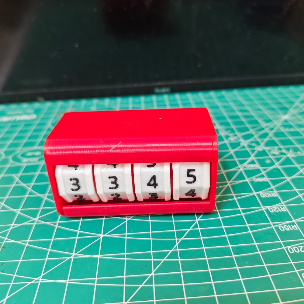 4 digit score counter Board ga - Board Game List avaliação e preço