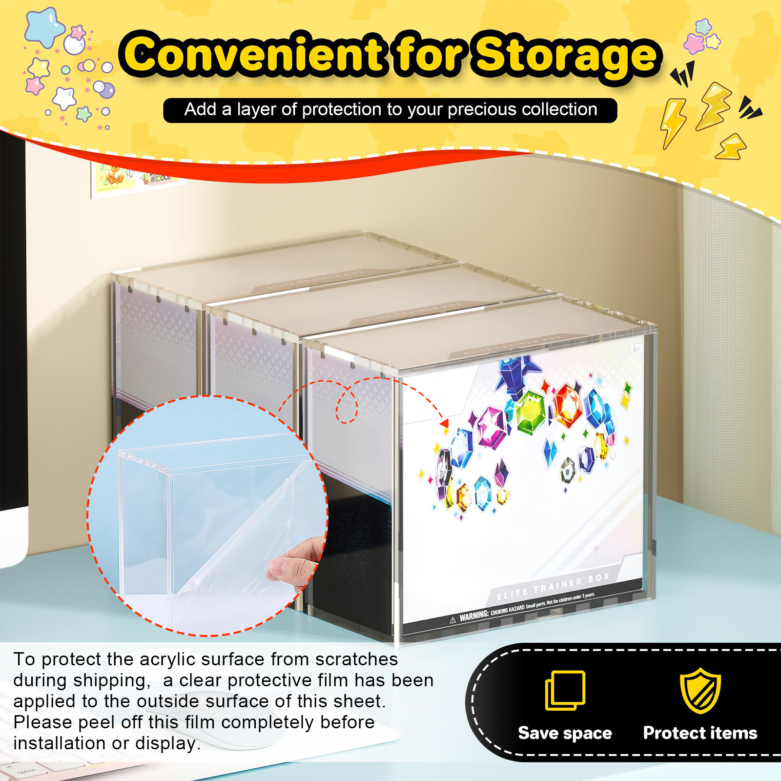99% UV protection Magnetic Mod - Game Storage Box avaliação e preço