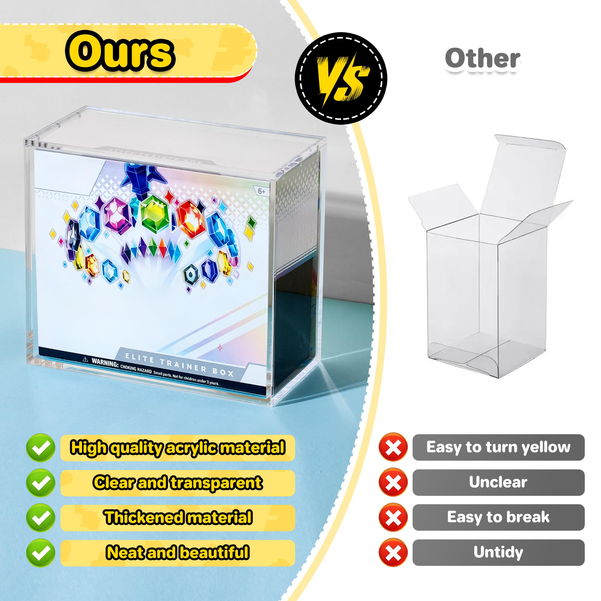 99% UV protection Magnetic Mod - Game Storage Box avaliação e preço