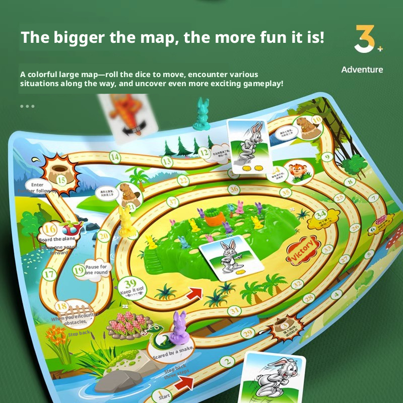Hot Sale Fun Toy Rabbit Trap U - Board Game List avaliação e preço