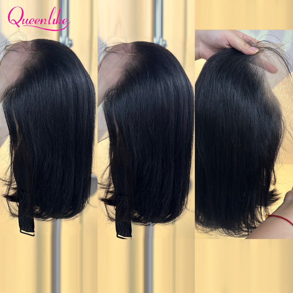Queenlike Bob Wig Human Hair 1 - Board Game Queen avaliação e preço
