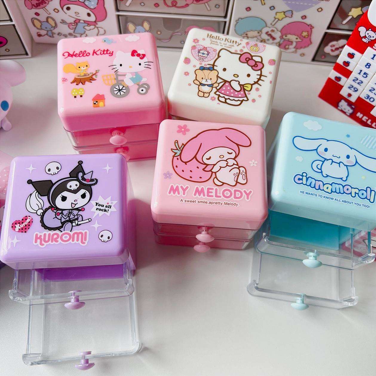 Sanrio Hello Kitty Multifuncti - Game Storage Box avaliação e preço