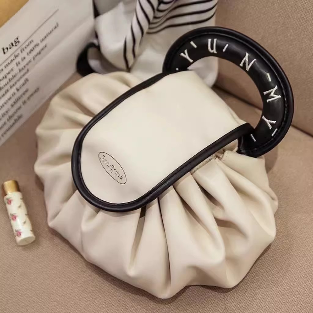 Lazy Cosmetic Bag Women's 2024 - Tile Bag Drawstring avaliação e preço
