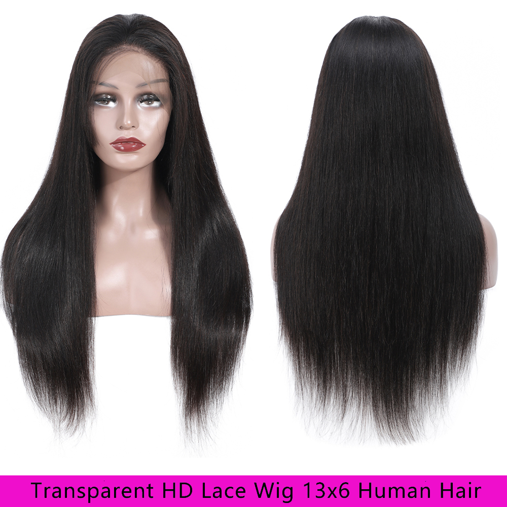 13x6 Straight Human Hair Wigs  - Board Game Queen avaliação e preço