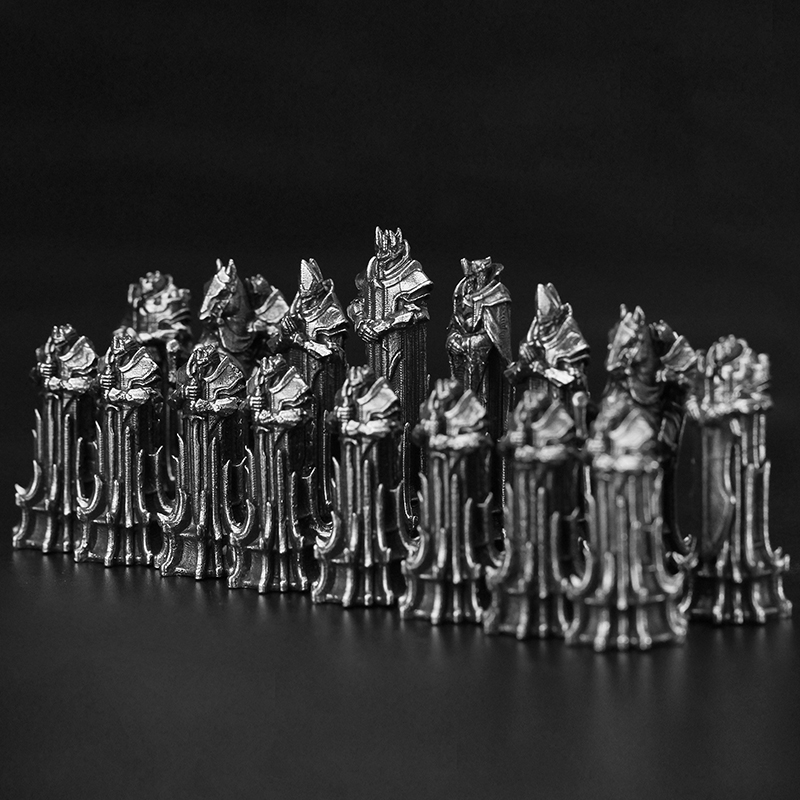 Metal Board Game Pieces Set Ki - Board Game Queen avaliação e preço