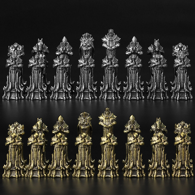Metal Board Game Pieces Set Ki - Board Game Queen avaliação e preço