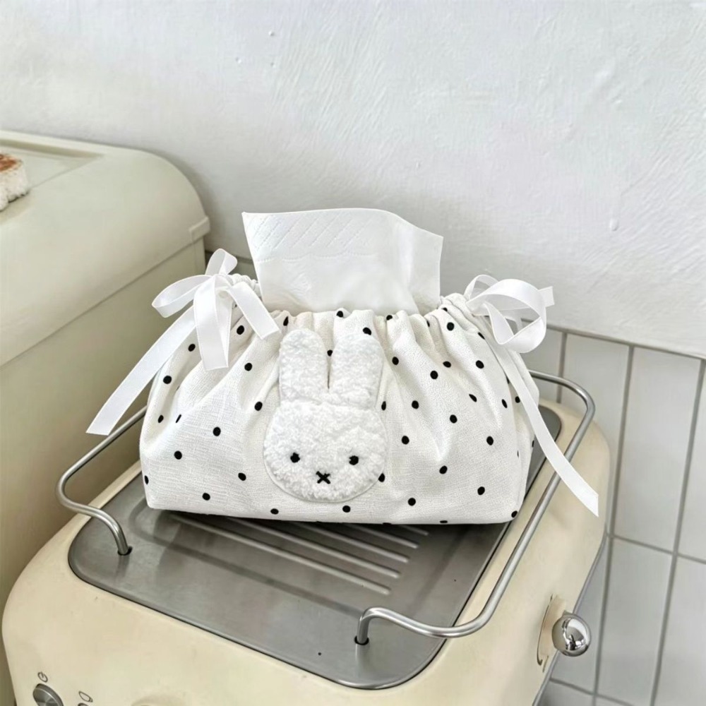 Cute Miffy Wave Embroidery Dra - Game Storage Box avaliação e preço