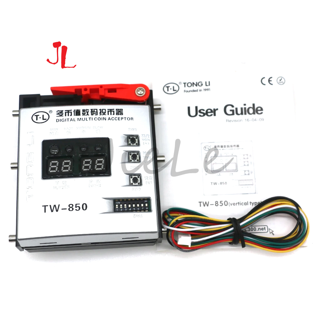 TL TW-850 Multi Coin Acceptor, - Board Game Viral avaliação e preço