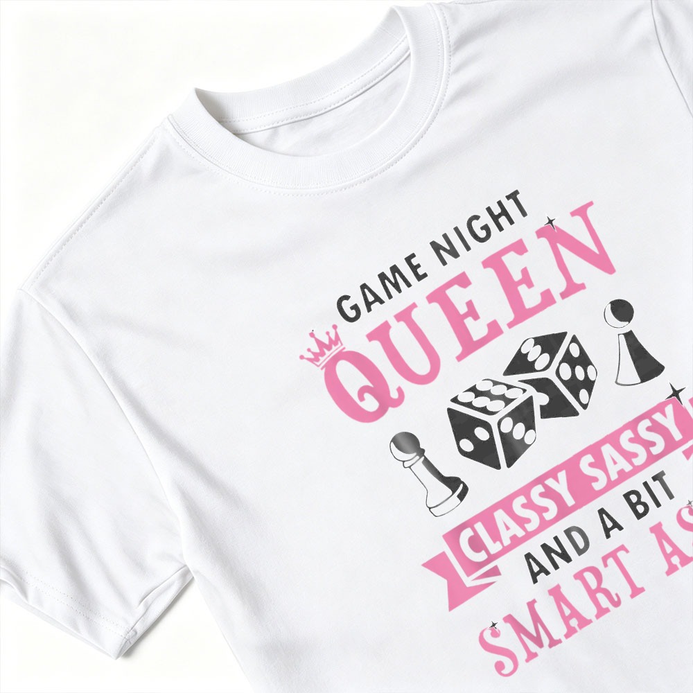 Game Night Queen Women Graphic - Board Game Queen avaliação e preço