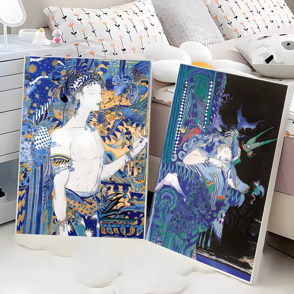 Y-Yoshitaka Amano Art Poster H - Board Game Yokohama avaliação e preço