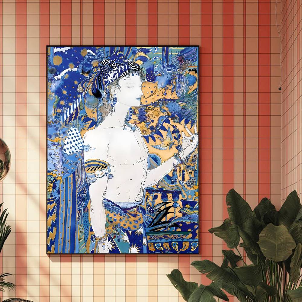 Y-Yoshitaka Amano Art Poster H - Board Game Yokohama avaliação e preço