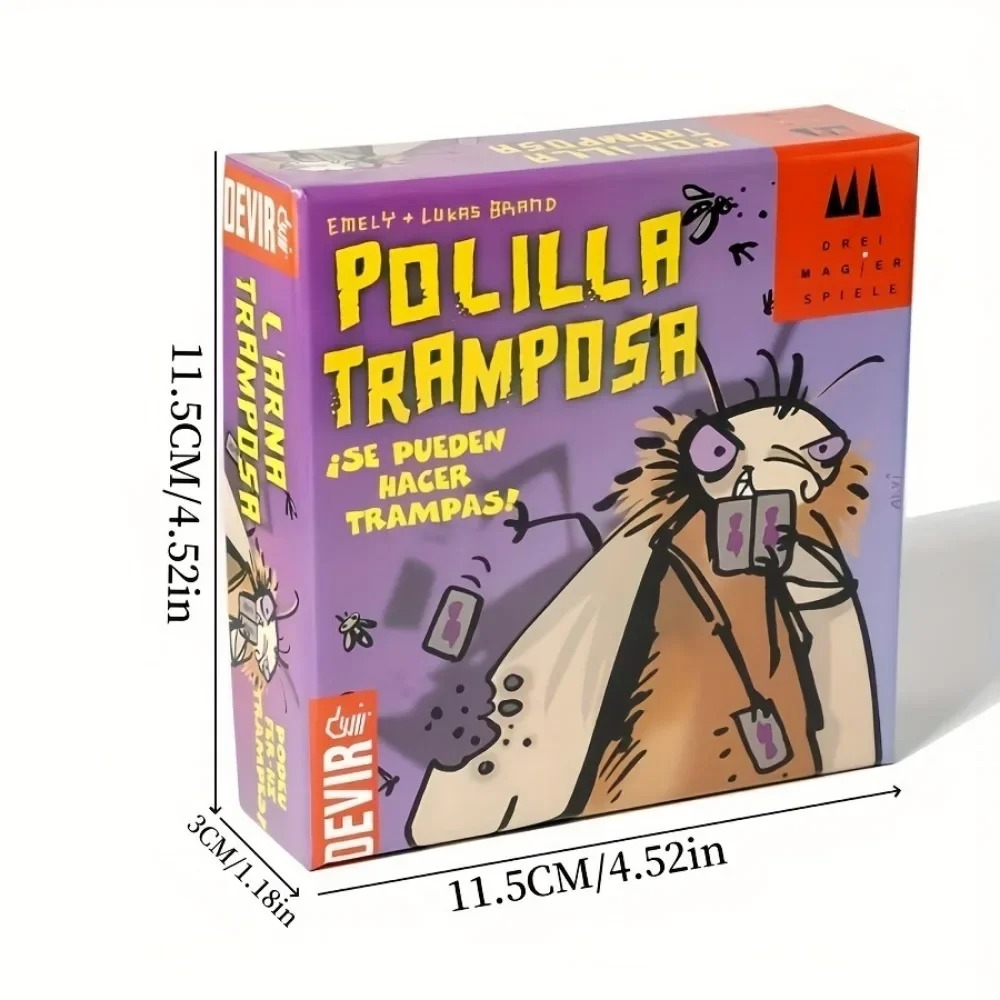 Polilla Tramposa Español Playi - Board Game Viral avaliação e preço