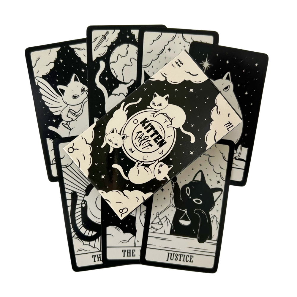 Cats Kitten Tarot Deck Cards G - Board Game List avaliação e preço