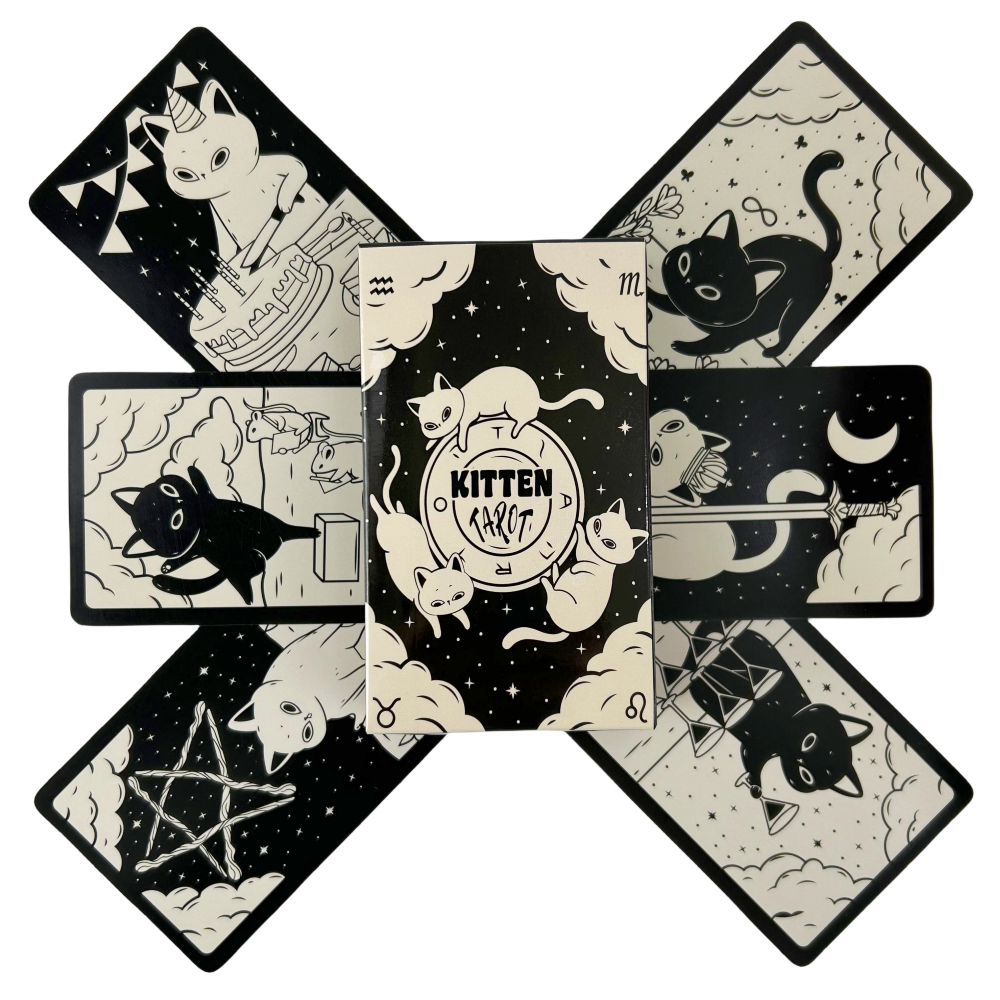 Cats Kitten Tarot Deck Cards G - Board Game List avaliação e preço