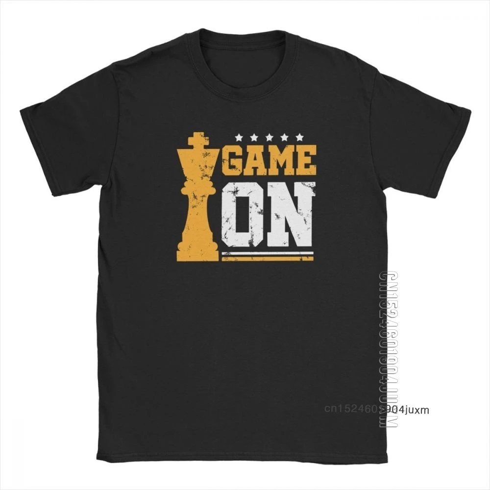 Cool Chess Game On T-Shirt Men - Board Game Queen avaliação e preço