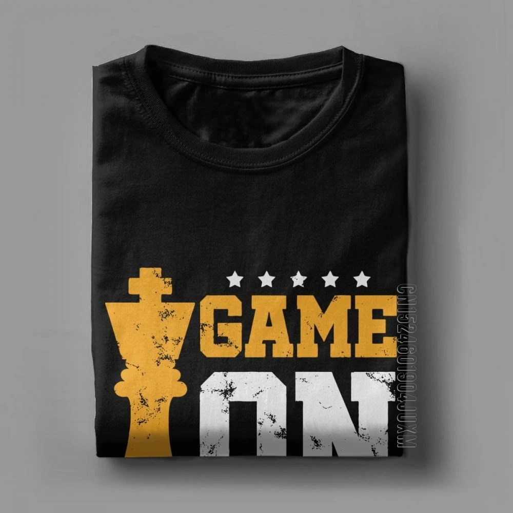 Cool Chess Game On T-Shirt Men - Board Game Queen avaliação e preço
