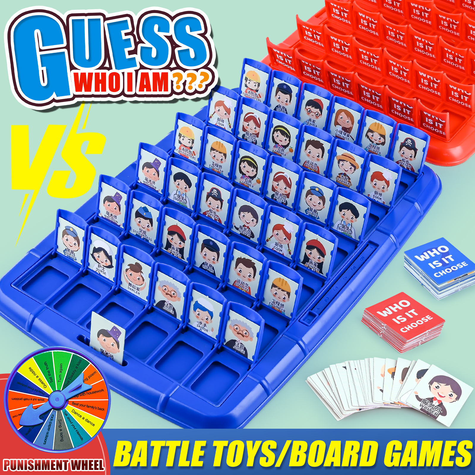 Guess Who I Am, Children'S Puz - Board Game Dots avaliação e preço