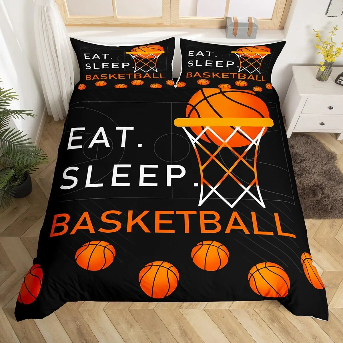 Basketball Duvet Cover Twin Qu - Board Game Queen avaliação e preço