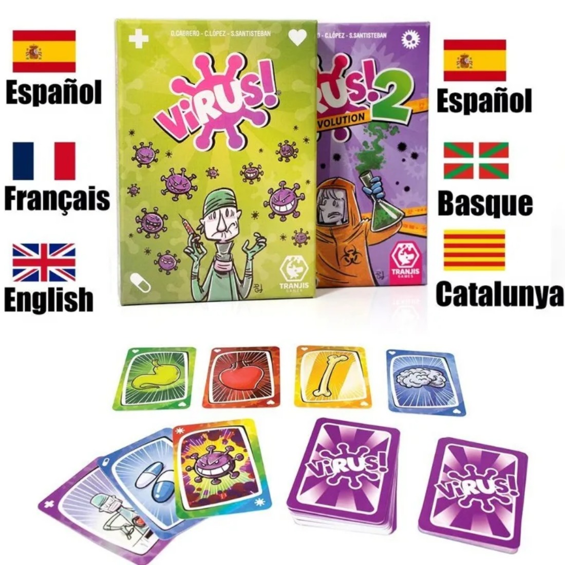 The latest virus infection car - Board Game Viral avaliação e preço