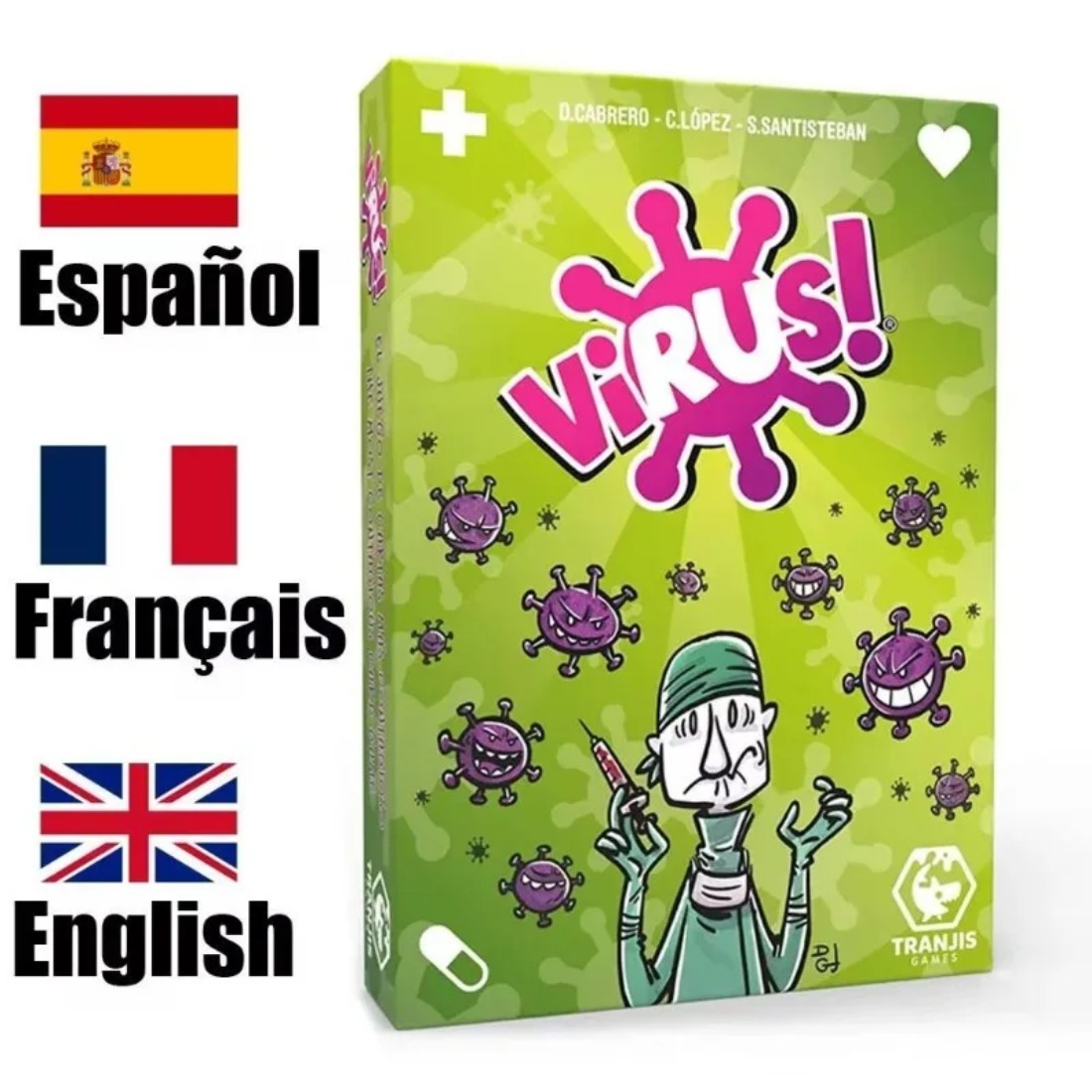 The latest virus infection car - Board Game Viral avaliação e preço