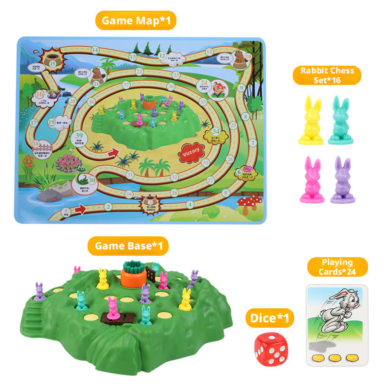 2026 Hot Sale Fun Toy Rabbit T - Board Game List avaliação e preço