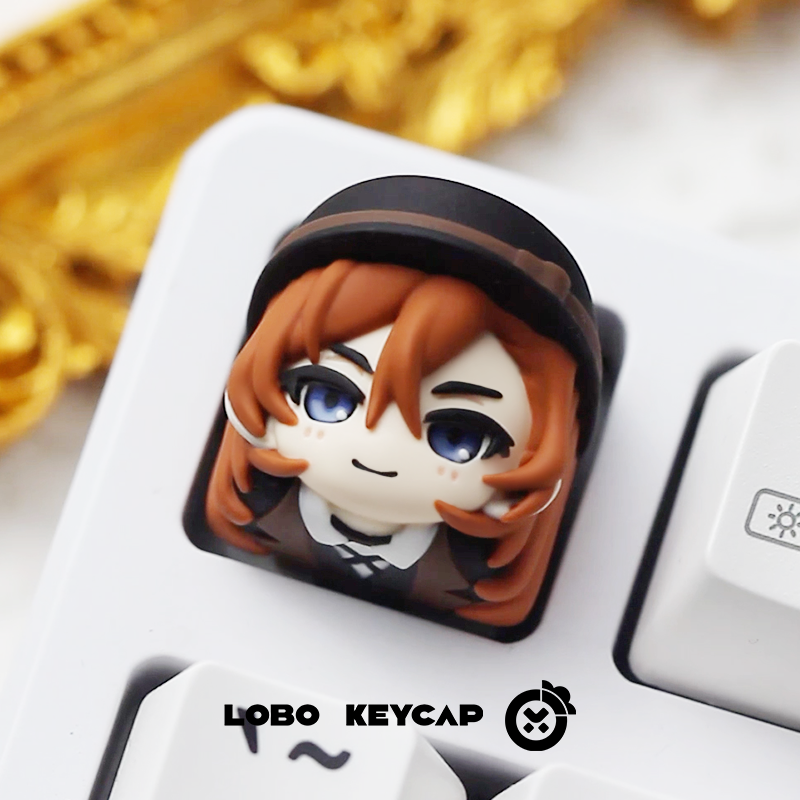 Bungo Stray Dogs Keycap Osamu  - Board Game Yokohama avaliação e preço