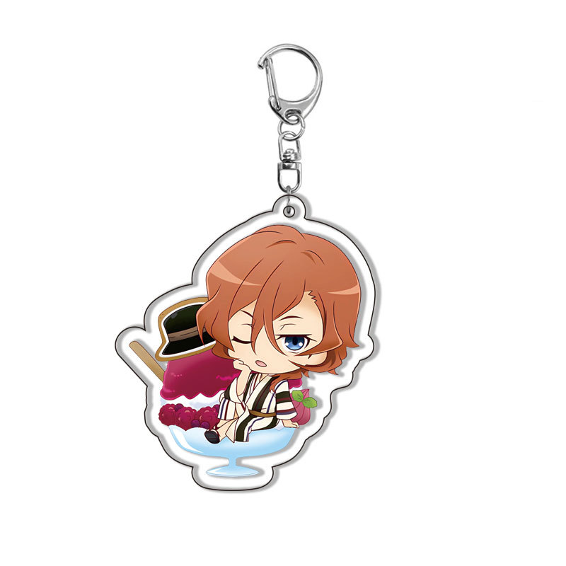 Anime Keychain Acrylic Bungou  - Board Game Yokohama avaliação e preço
