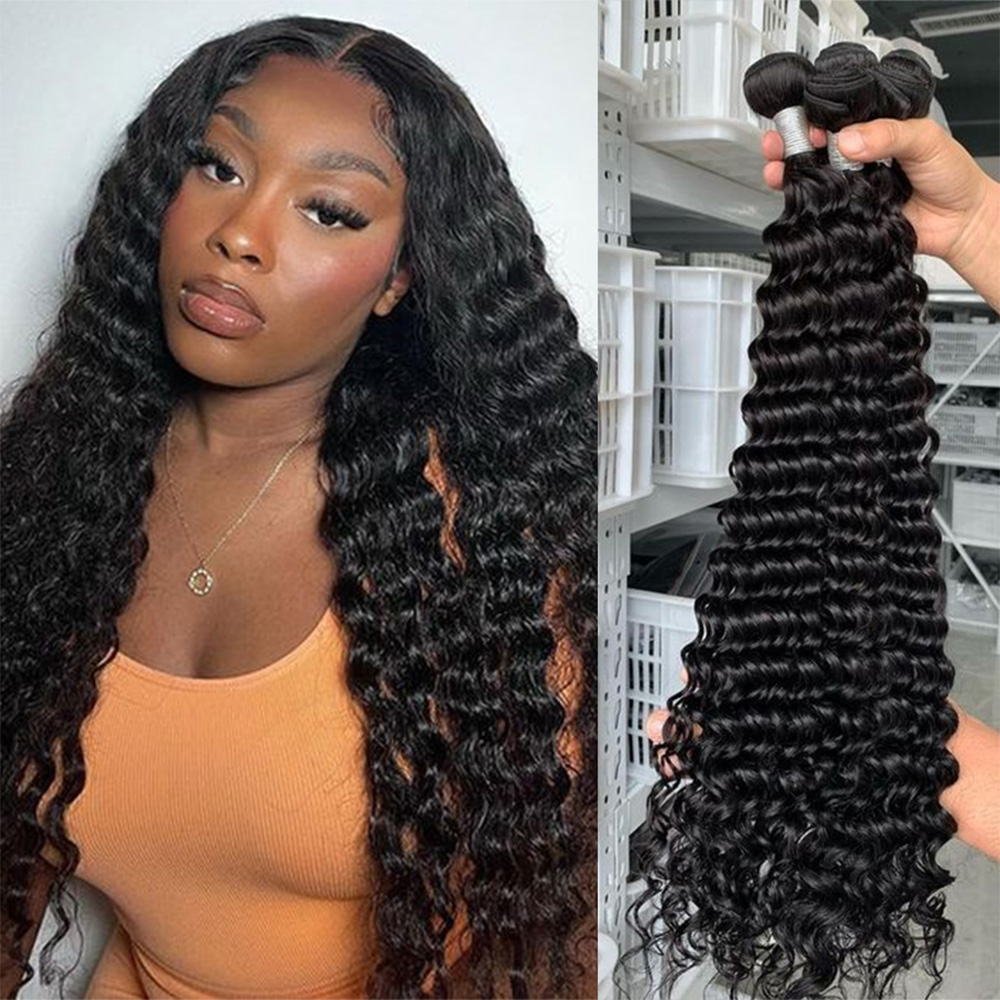 Queenlike Deep Wave Human Hair - Board Game Queen avaliação e preço