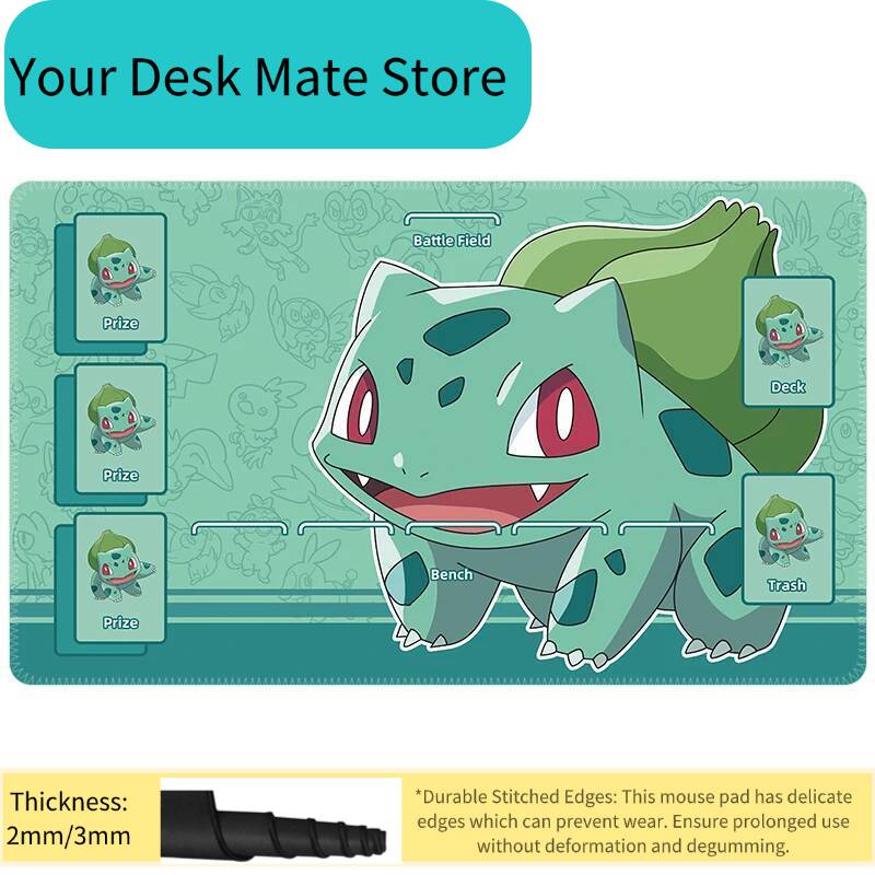 600X350X2Mm Diy Ptcg Bulbasaur - Board Game List avaliação e preço