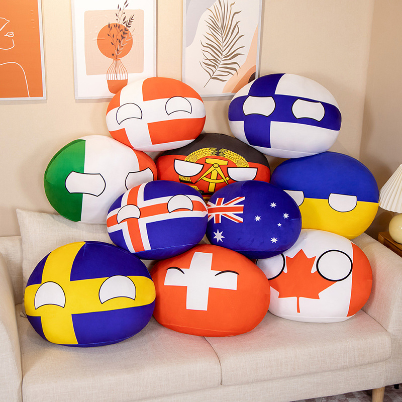 20-40cm Stuffed Polandball Pil - Board Game Yokohama avaliação e preço
