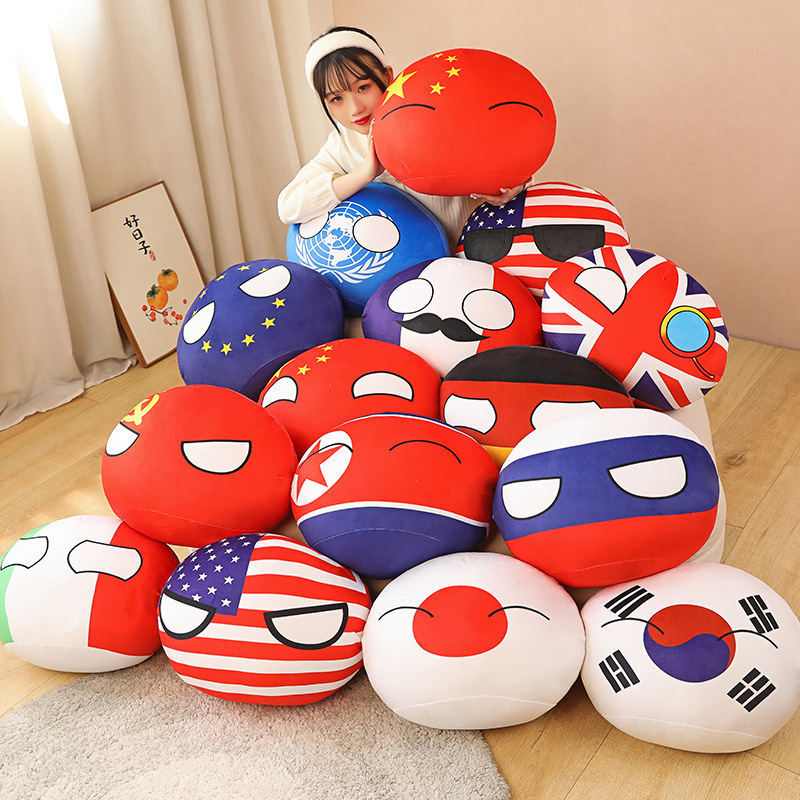 20-40cm Stuffed Polandball Pil - Board Game Yokohama avaliação e preço