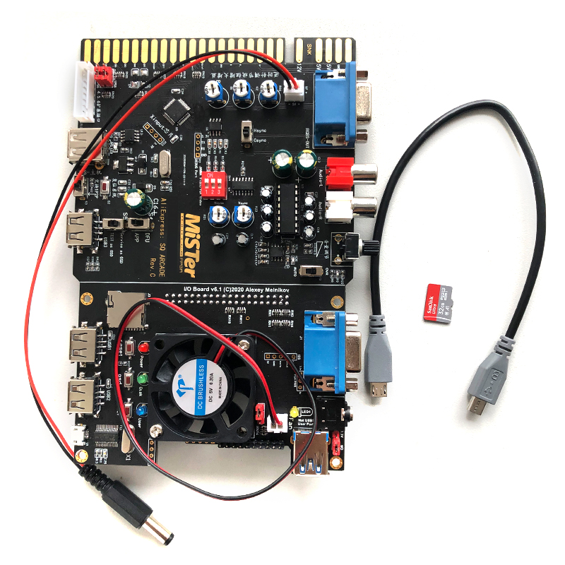 MiSTer FPGA Full Kit DE10-Nano - Board Game Io avaliação e preço
