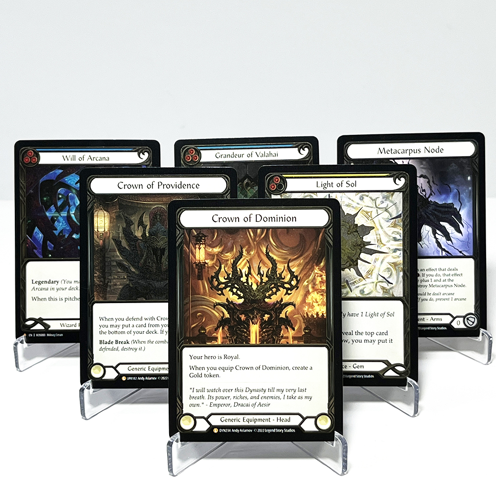 FAB Proxy Card Cold Foil Colle - Board Game Viral avaliação e preço