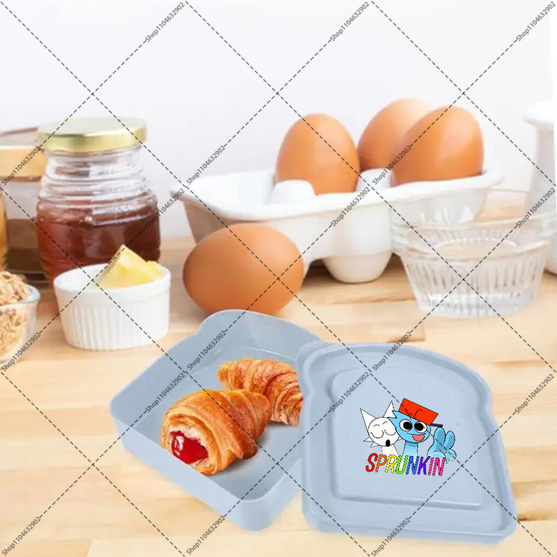 Sprunkis Bento Lunch Box Carto - Game Storage Box avaliação e preço