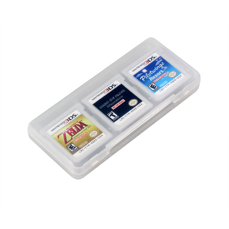 Clear 6 in 1 Game Card Storage - Game Storage Box avaliação e preço