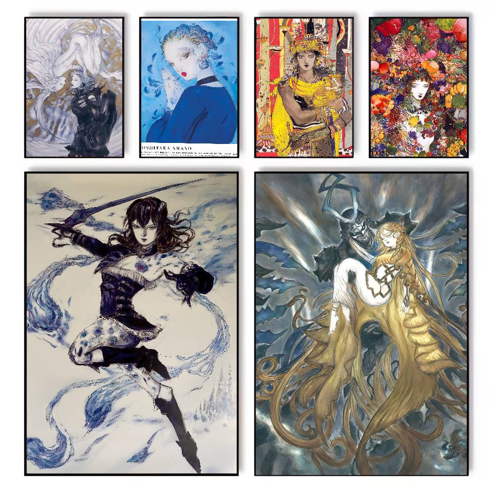 Yoshitaka Amano Final Fantasy  - Board Game Yokohama avaliação e preço