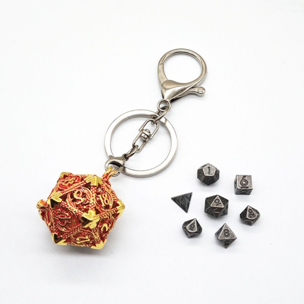 1 Set 20-sided Hollow Metal Di - Board Game Io avaliação e preço