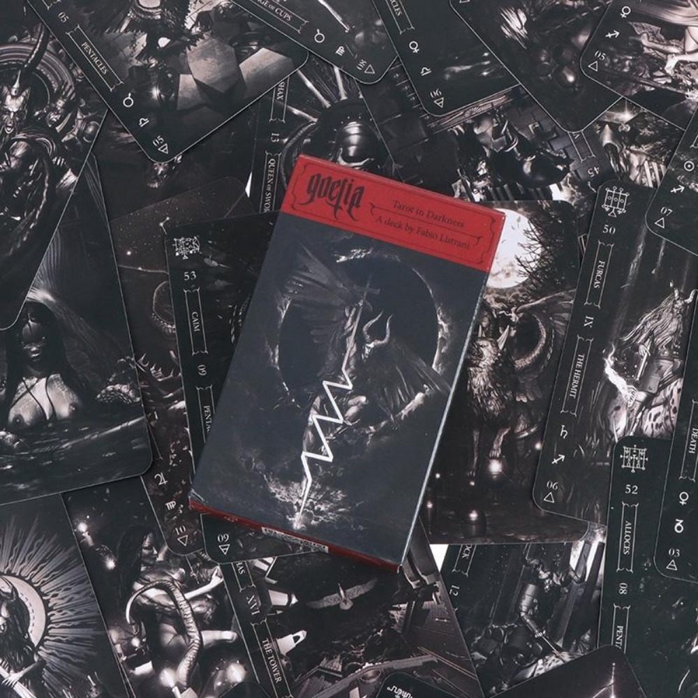 10.3*6cm Tarot Goetia Tarot In - Board Game List avaliação e preço