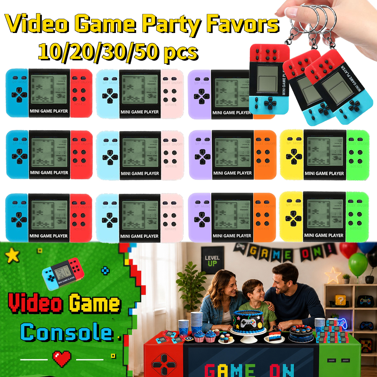 10-120pcs Kids Mini Handheld G - Board Game Viral avaliação e preço
